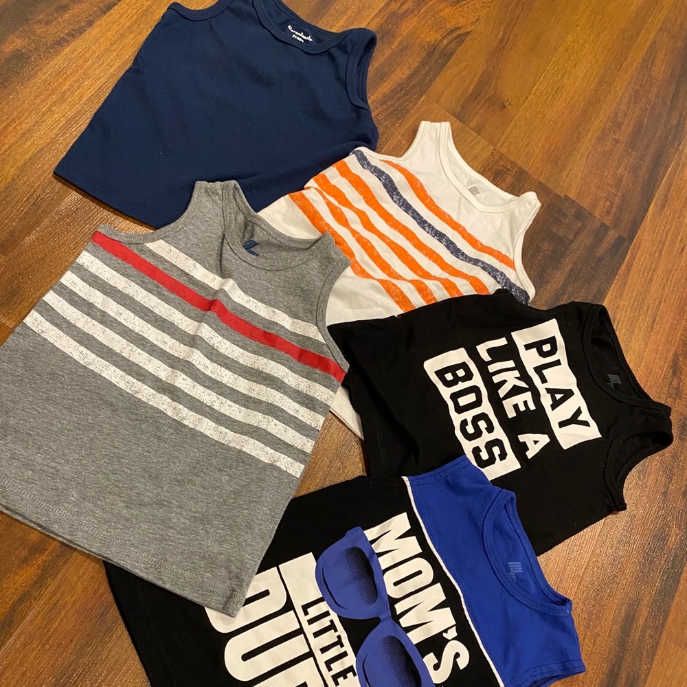 5 tank top shorts bundle